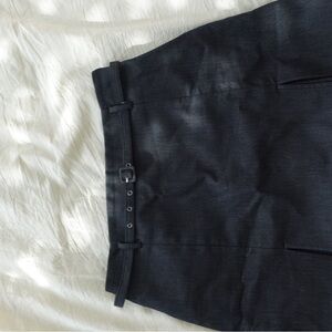 Black Skirt with Belt